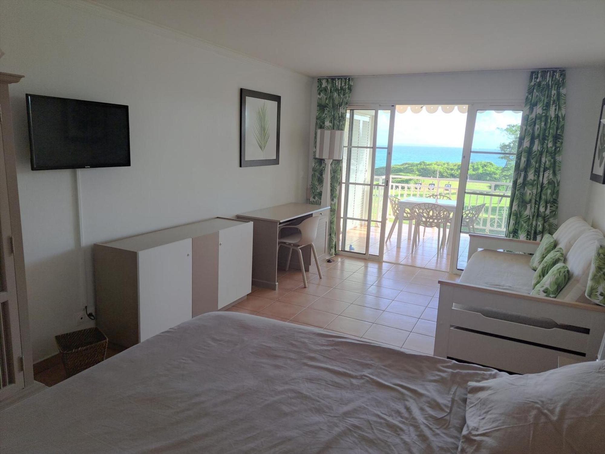 Grand Studio Vue Mer Exceptionnelle, Piscines, Plages. Sainte-Anne  Luaran gambar