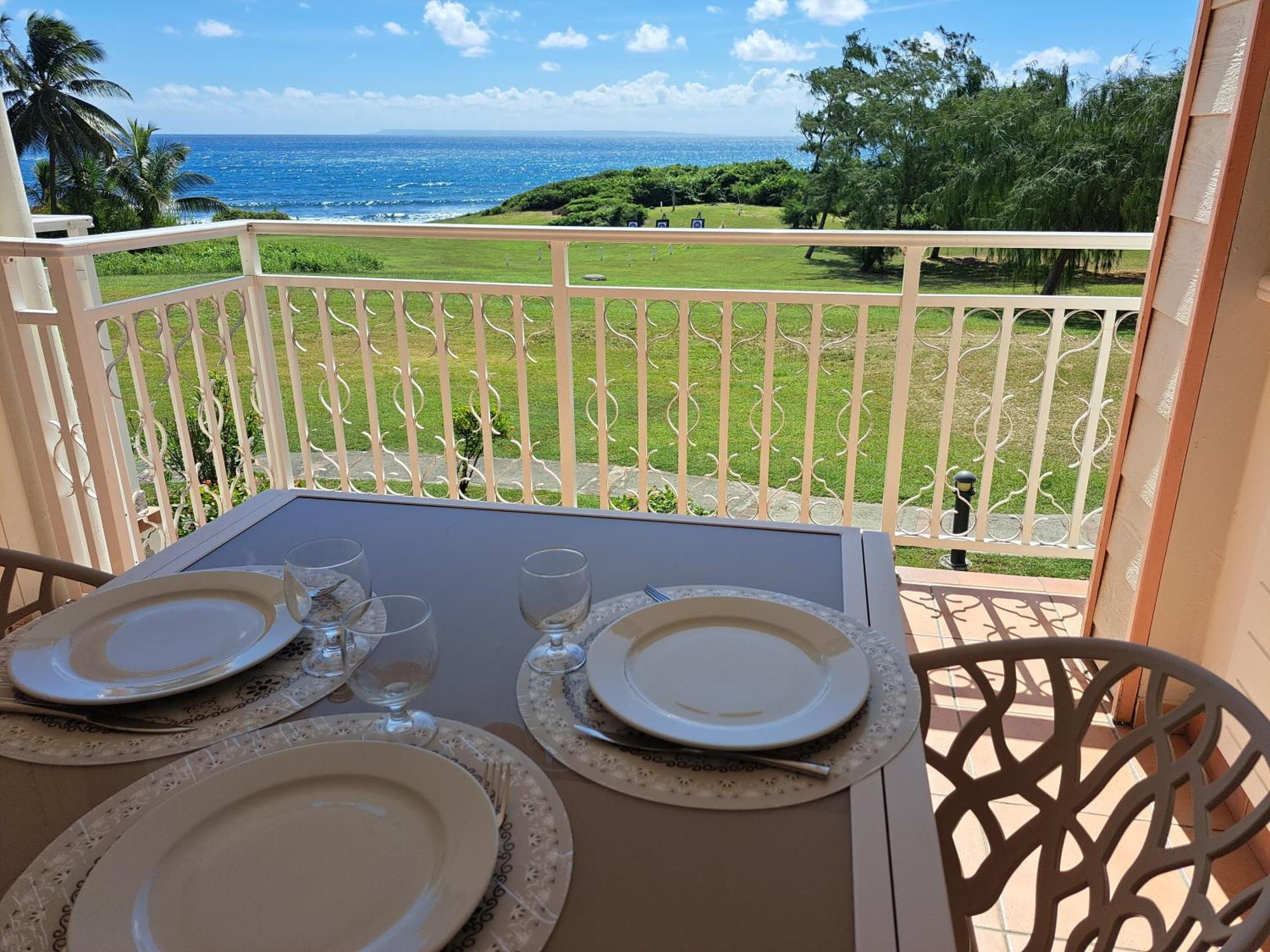 Grand Studio Vue Mer Exceptionnelle, Piscines, Plages. Sainte-Anne  Luaran gambar